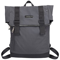 BestLife LA Minor Laptop Backpack, For up to 15.6 Inch Laptops, Grey