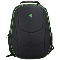 BestLife Gaming Assailant Backpack with USB Connector, For up to 17 Inch Laptops, Black