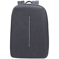 BestLife Travelsafe 15.6 Inch Laptop Backpack + USB Connector Type C 460x170x290mm Grey