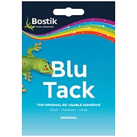 Bostik Blu-Tack Handy Pack, 60g, Blue