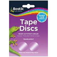 Bostik Tape Discs Clear (Pack of 1440)