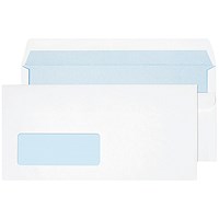 Blake PurelyEveryday Dl 90gsm Self Seal White Window Envelopes (Pack of 50)