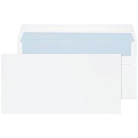Blake PurelyEveryday DL White Envelopes, 80gsm, Self Seal, Pack of 50