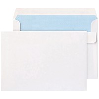 Blake PurelyEveryday C6 White Envelopes, 90gsm, Self Seal, Pack of 50