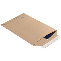 Blake A3Plus Corrugated Board Envelopes, 490x330mm, 300gsm, Peel and Seal, Manilla, Pack of 100