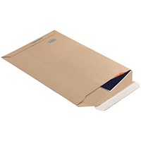 Blake A3Plus Corrugated Board Envelopes, 490x330mm, 300gsm, Peel and Seal, Manilla, Pack of 100 Blake A3Plus Corrugated Board Envelopes, 490x330mm, 300gsm, Peel and Seal, Manilla, Pack of 100