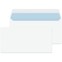 Blake Everyday DL Wallet Envelope Plsl Wht Pack of 250