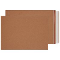 Blake All Board Pocket Rip Strip Envelopes, 352x250mm, 350gsm, Peel and Seal, Manilla, Pack of 100