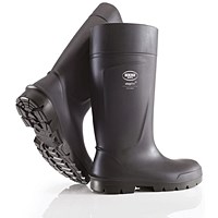 Bekina Steplite Easygrip S5 Full Safety Wellington Boots, Black, 8 Bekina Steplite Easygrip S5 Full Safety Wellington Boots, Black, 8