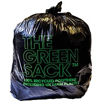 The Green Sack Medium Duty Refuse Sack (Pack of 200)