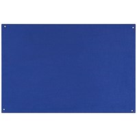 Bi-Office Unframed Noticeboard, 1175x875mm, Blue Bi-Office Unframed Noticeboard, 1175x875mm, Blue
