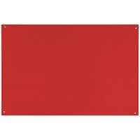 Bi-Office Unframed Noticeboard, 1175x875mm, Red Bi-Office Unframed Noticeboard, 1175x875mm, Red
