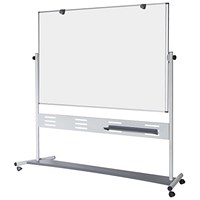 Bi-Office Evolution Magnetic Lacquered Steel Mobile Board, 1200x900mm