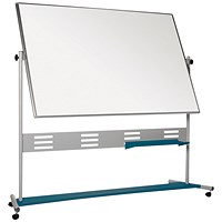 Bi-Office Evolution Magnetic Revolver Mobile Whiteboard, 1200x900mm