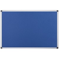 Bi-Office Fire Retardant Notice Board 900x600mm