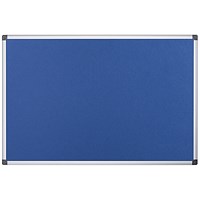 Bi-Office Fire Retardant Notice Board 1800x1200mm