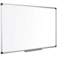 Bi-Office Maya Non-Magnetic Melamine Whiteboard 1500x1000mm