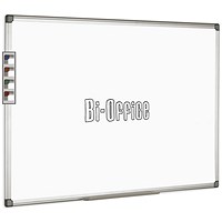 Bi-Office Whiteboard, Trim Aluminium Frame, 900x600mm