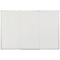 Bi-Office Outsize Magnetic Whiteboard, Aluminium Frame, 1800x1000mm