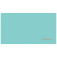 Bi-Office Loop Magnetic Lacquered Steel Surface Frameless board 1800x1000mm Caribe