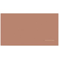 Bi-Office Loop Magnetic Lacquered Steel Surface Frameless board 2400x1000mm Chestnut