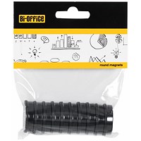 Bi-Office Round Magnets 30mm Blue Pack of 10