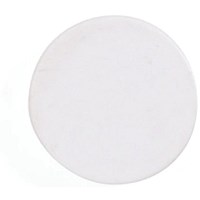 Bi-Office Round Magnets 10mm White Pack of 10