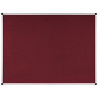 Bi-Office Noticeboard 1200x900mm Burgundy