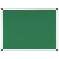 Bi-Office New Generation A9 Felt Noticeboard, 600x450mm, Green Bi-Office New Generation A9 Felt Noticeboard, 600x450mm, Green