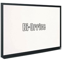 Bi-Office Whiteboard, Black Frame, 900x600mm Bi-Office Whiteboard, Black Frame, 900x600mm
