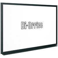 Bi-Office Whiteboard, Black Frame, 600x450mm Bi-Office Whiteboard, Black Frame, 600x450mm