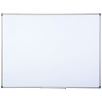 Bi-Office Whiteboard, Aluminium Frame, 1200x900mm