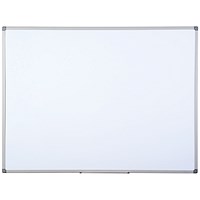 Bi-Office Aluminium Finish Drywipe Board 1200x900mm