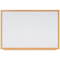 Bi-Office Earth Executive Non-Magnetic Whiteboard, Oak MDF Frame, 1800x1200mm Bi-Office Earth Executive Non-Magnetic Whiteboard, Oak MDF Frame, 1800x1200mm