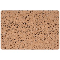 Bi-Office Eco Frameless Retangular Board Double-Sided Cork/ Black Eva 60X40Cm