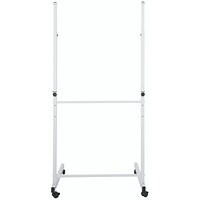 Bi-Office Ultimate Grey Mobile Board Structure, 80 Degree Angle, 1130x1510mm