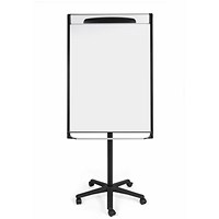 Bi-Office Mastervision Magnetic Mobile Easel, 70x100cm, Black Bi-Office Mastervision Magnetic Mobile Easel, 70x100cm, Black