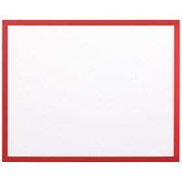 Bi-Office Adhesive Document Holder, A3, Red, Pack of 5 Bi-Office Adhesive Document Holder, A3, Red, Pack of 5