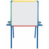 Bi-Office Schoolmate A- Frame Magnetic Lacquered Steel Whiteboard, 84x104x63cm Bi-Office Schoolmate A- Frame Magnetic Lacquered Steel Whiteboard, 84x104x63cm