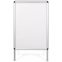 Bi-Office Freestanding A-Frame Poster Display, Aluminium Frame, A0 Bi-Office Freestanding A-Frame Poster Display, Aluminium Frame, A0