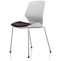 Florence Visitor Chair, Dark Grey Florence Visitor Chair, Dark Grey