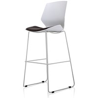 Florence High Stool, Grey