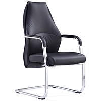 Mien Cantilever Chair, Black