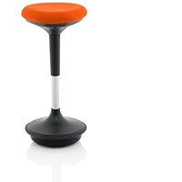 Sitall Deluxe Visitor Stool, Orange