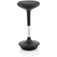 Sitall Deluxe Visitor Stool, Black