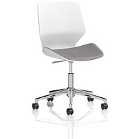 Florence Operator Chair, Dark Grey Fabric Task Fabric Seat