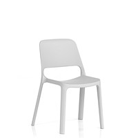 Nest Loop Stacking Cafe & Bistro Chair Grey