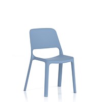 Nest Loop Stacking Cafe & Bistro Chair Blue