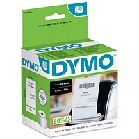 Dymo 2191635 Labelwriter Jewellery Labels, Black on White, 10mmx19mm, 1500 Labels Per Roll Dymo 2191635 Labelwriter Jewellery Labels, Black on White, 10mmx19mm, 1500 Labels Per Roll