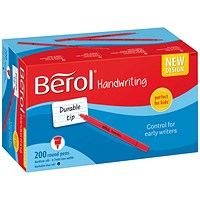 Berol Handwriting Pen Blue (200 Pack)